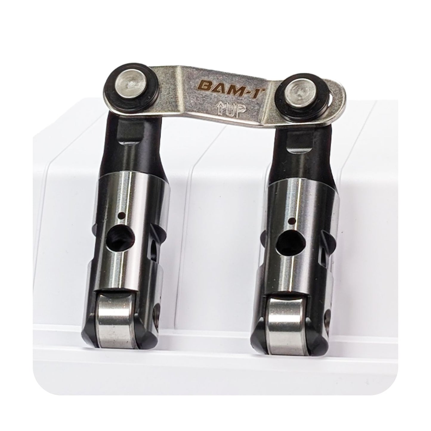 BAM Roller Lifters .842" – BBC V8 396-572, 0.300" Tall, O/C, Steel DLC Bushing