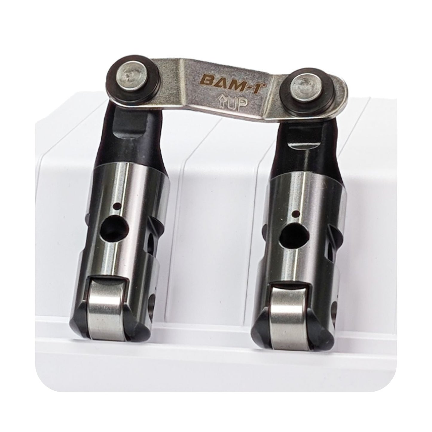 BAM Roller Lifters .904" – BBC V8 396-572, 0.300" Tall, 4-Intake O/S .210" Right, Steel DLC Bushing