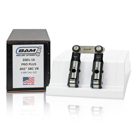 BAM Roller Lifters .842" - SBC V8 265-400, 0.300" TALL O/C