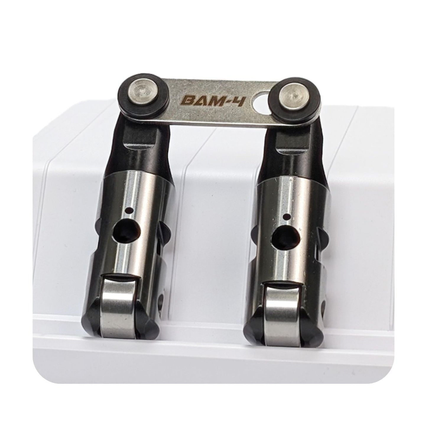 BAM Roller Lifters .904" – SBC Double Offset, Intake & Exhaust O/S .210" Left, Bronze Bushing (BRODIX BD 4510)