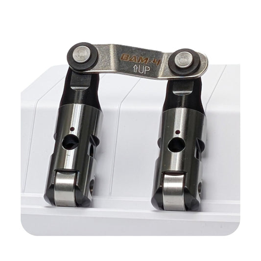 BAM Roller Lifters .9055" – BBC V8 396-572, 0.300" Tall, O/C, Bronze Bushing